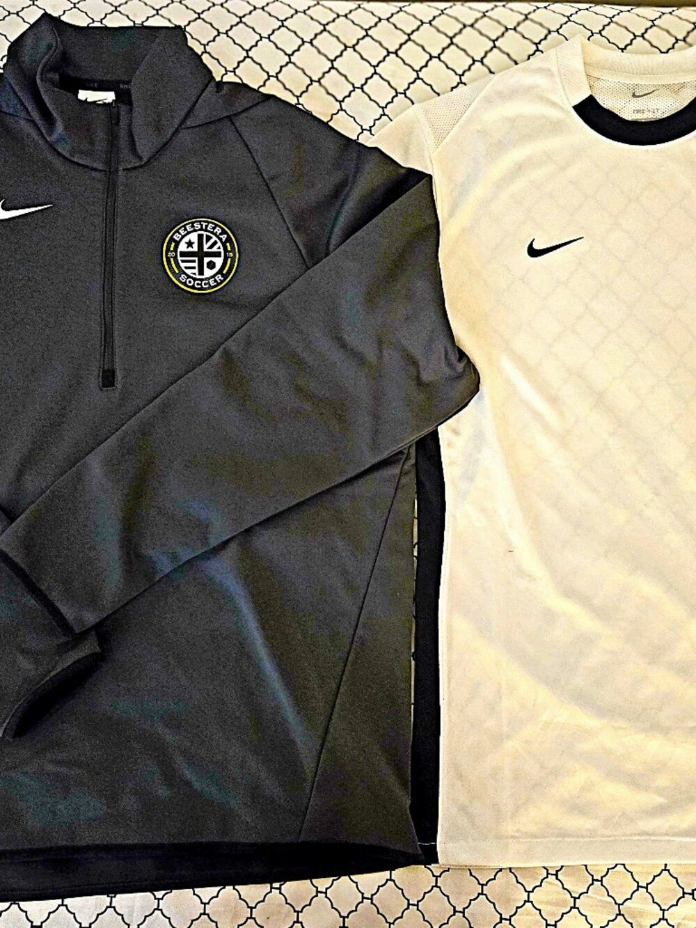 Nike Soccer / Futbol Quarter 1/4 Zip + Jersey Size Medium NWT Training Academy